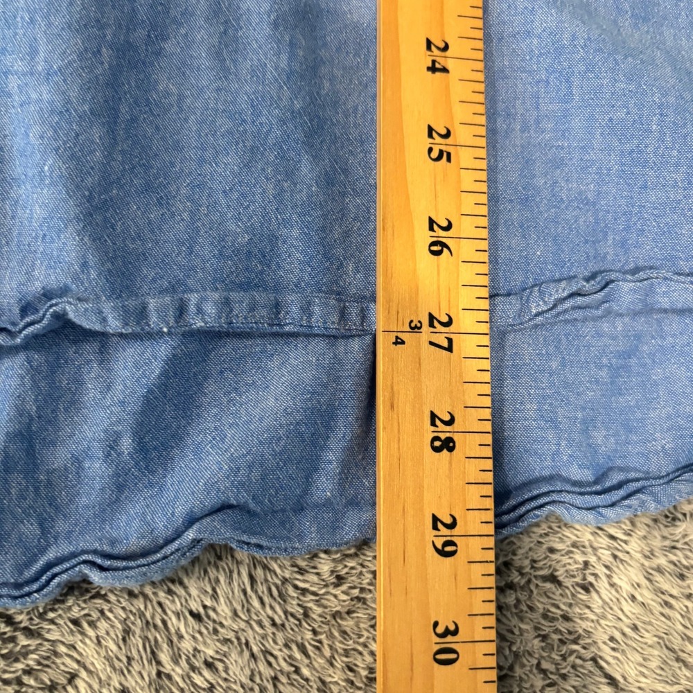 Blue Marine Mens Button Down Shirt XXL Coastal Nautical Preppy Minimalist 21280 - Picture 4 of 9